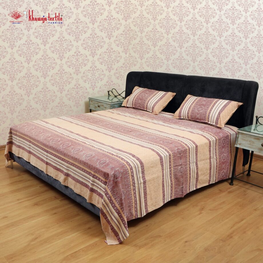 King Size Multani Bedsheet Khaddar Cotton #632 - Image 5