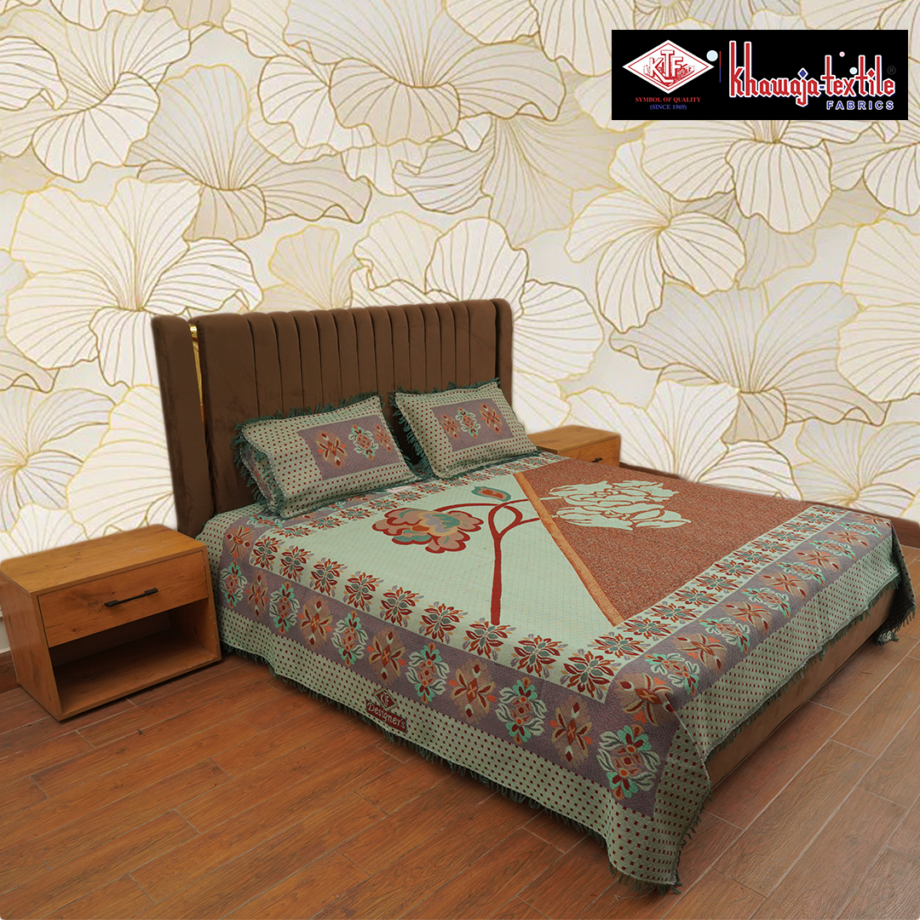 King Size Multani Bedsheet Designers by KTF Grand - Image 2