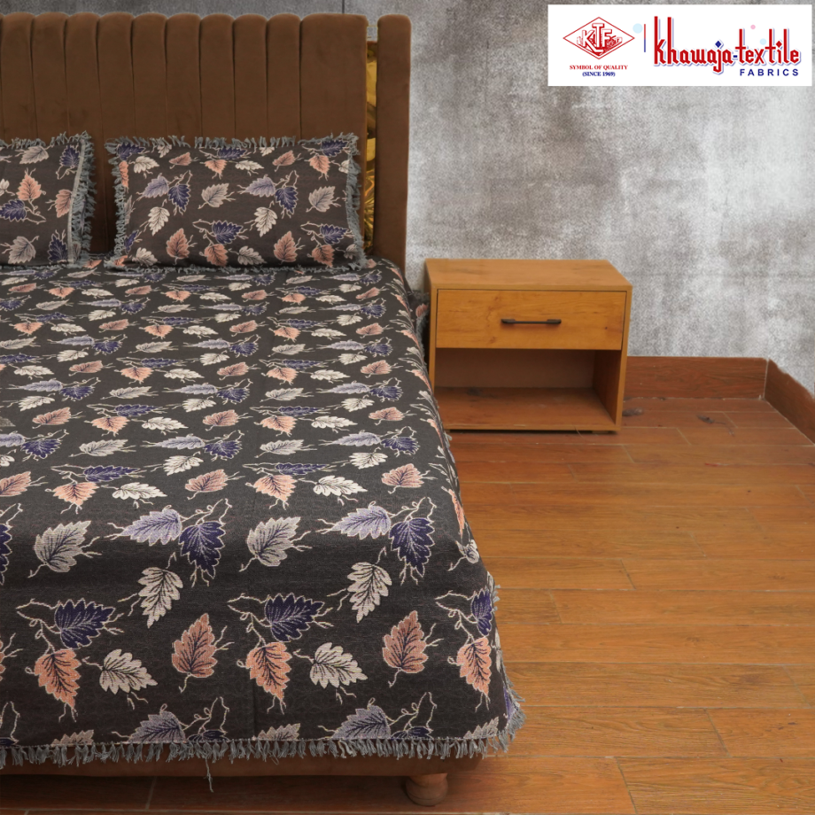 King Size Multani Bedsheet Khawaja Tex New Plain - Image 2