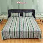 King Size Multani Bedsheet Khaddar Cotton Dark#3 thumbnail