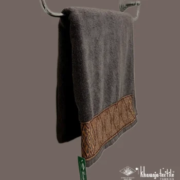 Pure Cotton Dark Grey 600 GSM Towel