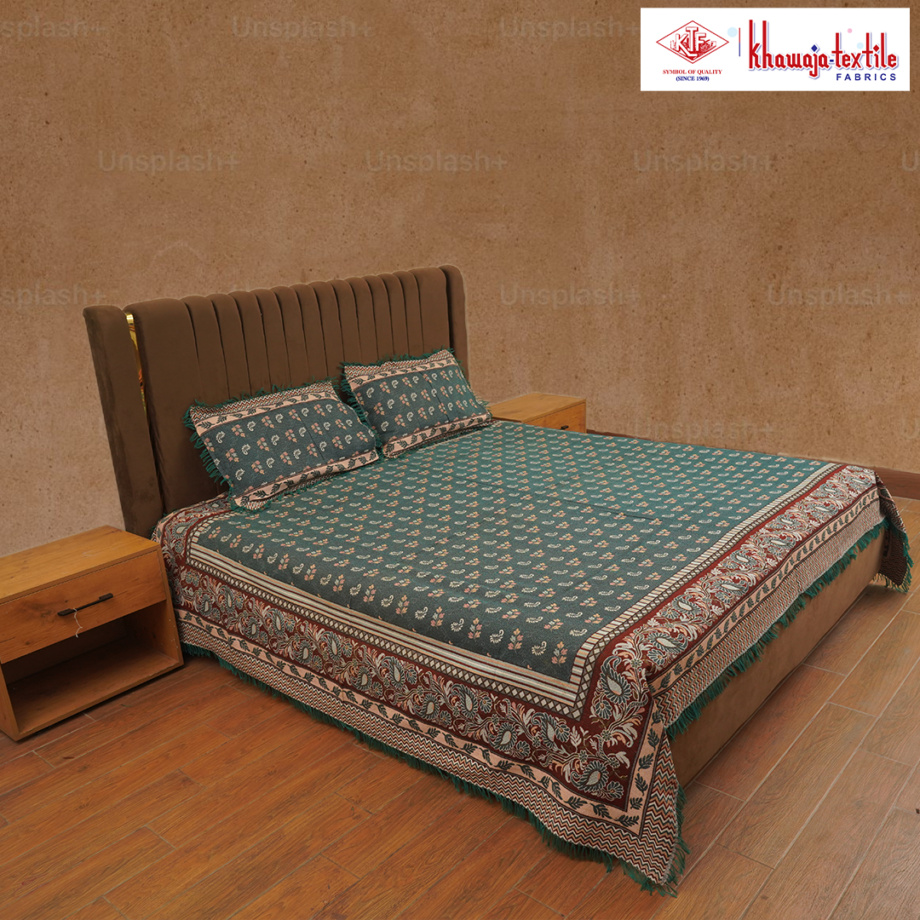 King Size Multani Bedsheet Khawaja Textile Joy - Image 5