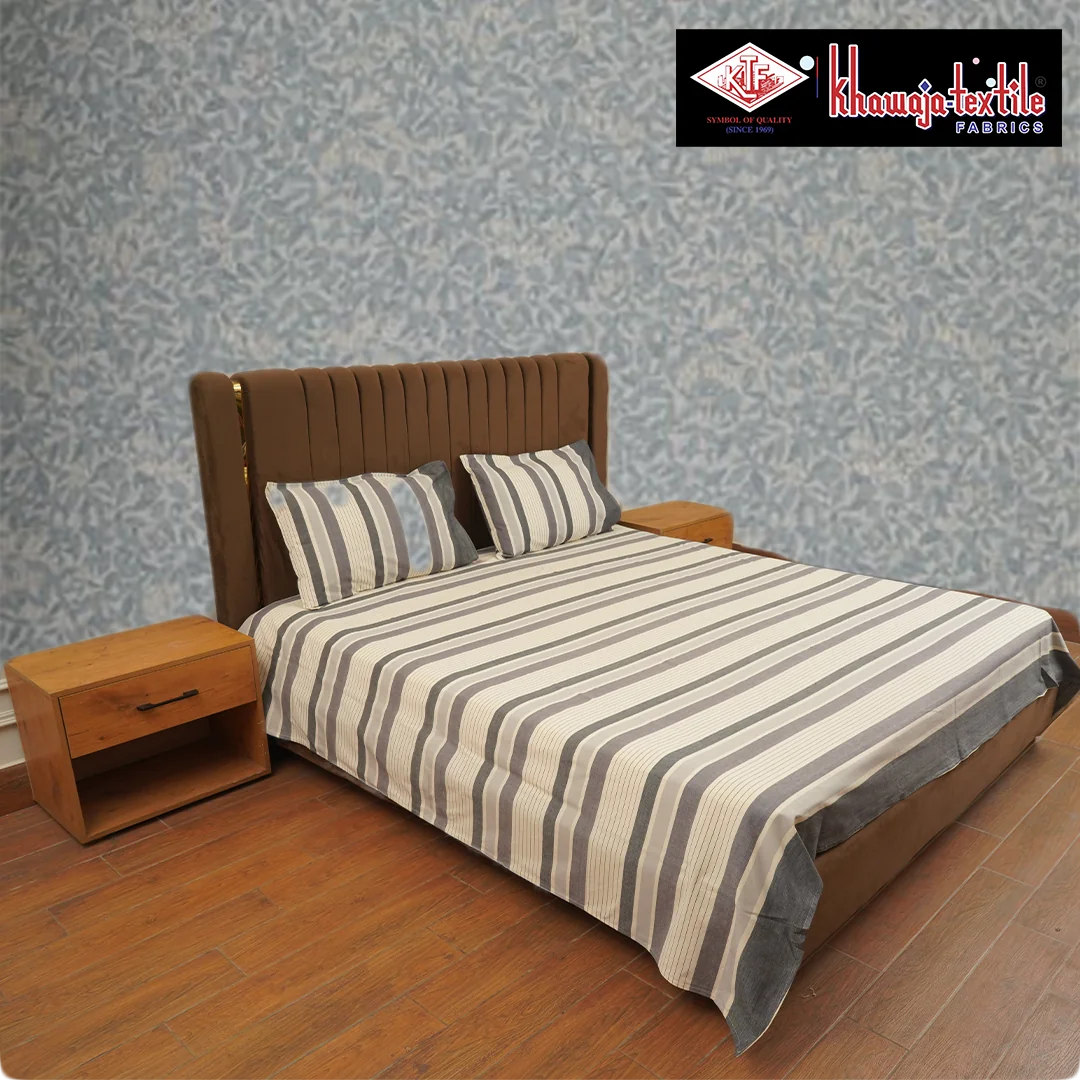 King size Pure Cotton Bedsheet KT Lining