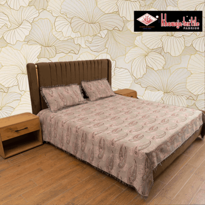 King Size Multani Bedsheet Khawaja Designers Plainn – King, Coal Grey thumbnail