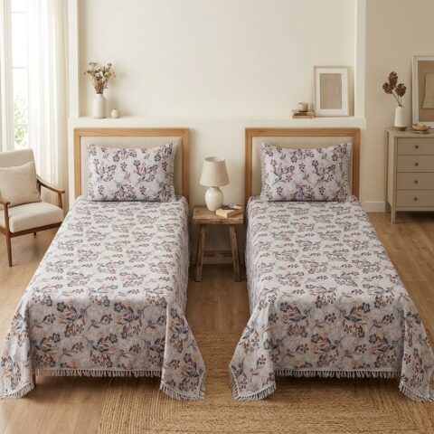 Single Multani Bedsheet New Plain