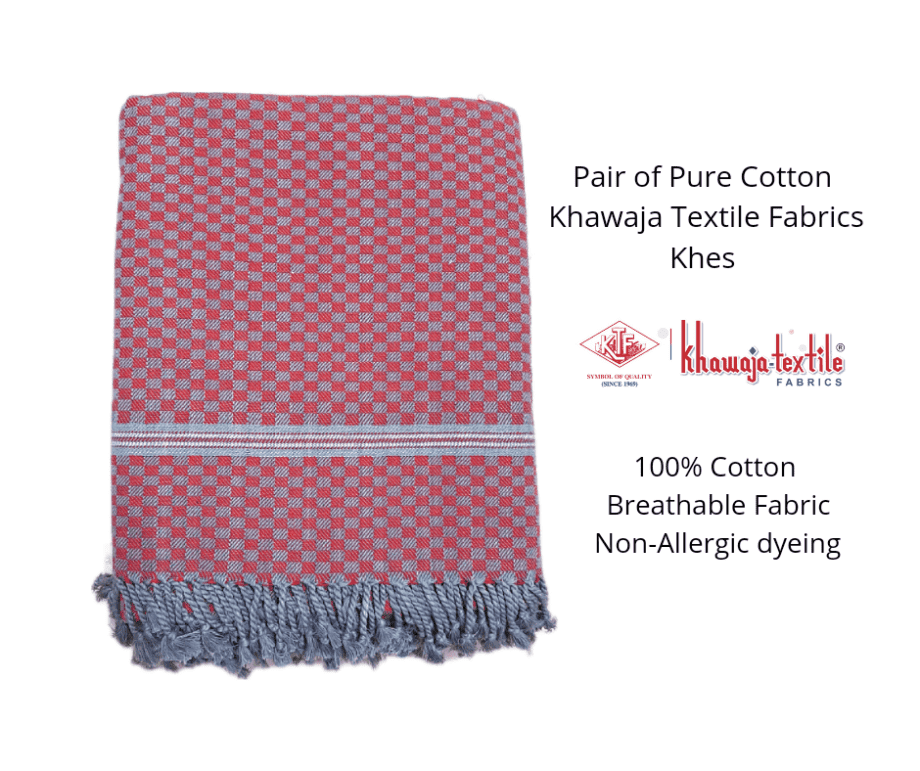 Pack of two Pure Cotton Khes #4 - Image 2
