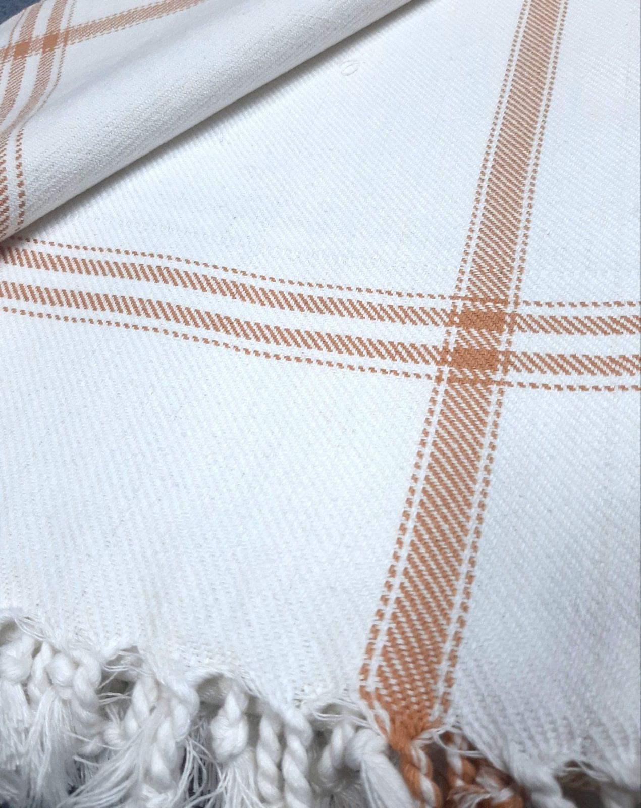 Pair of Pure Cotton White Khais #3 - Image 4