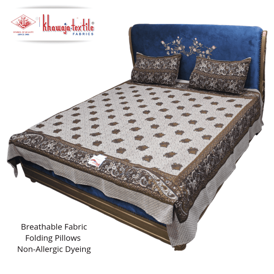 King Size Multani Bedsheet Khawaja Tex Super Diamond